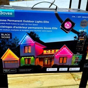 Govee Permanent Outdoor Lights Elite - Multicolor LED Strip 150ft